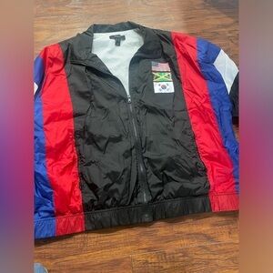 Forever 21 flag jacket size 3X